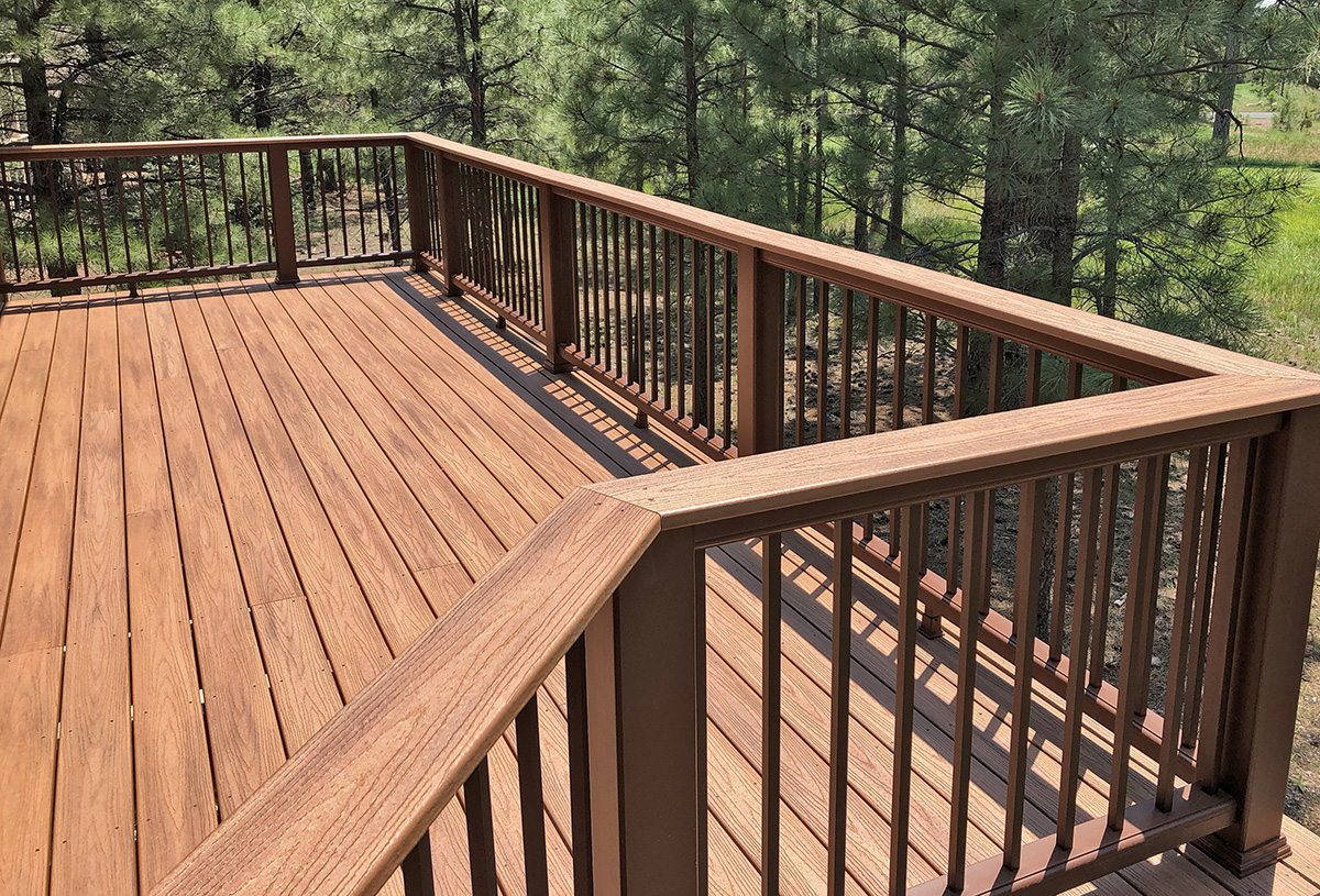 Trex Composite decking and Trex Transcends composite railing