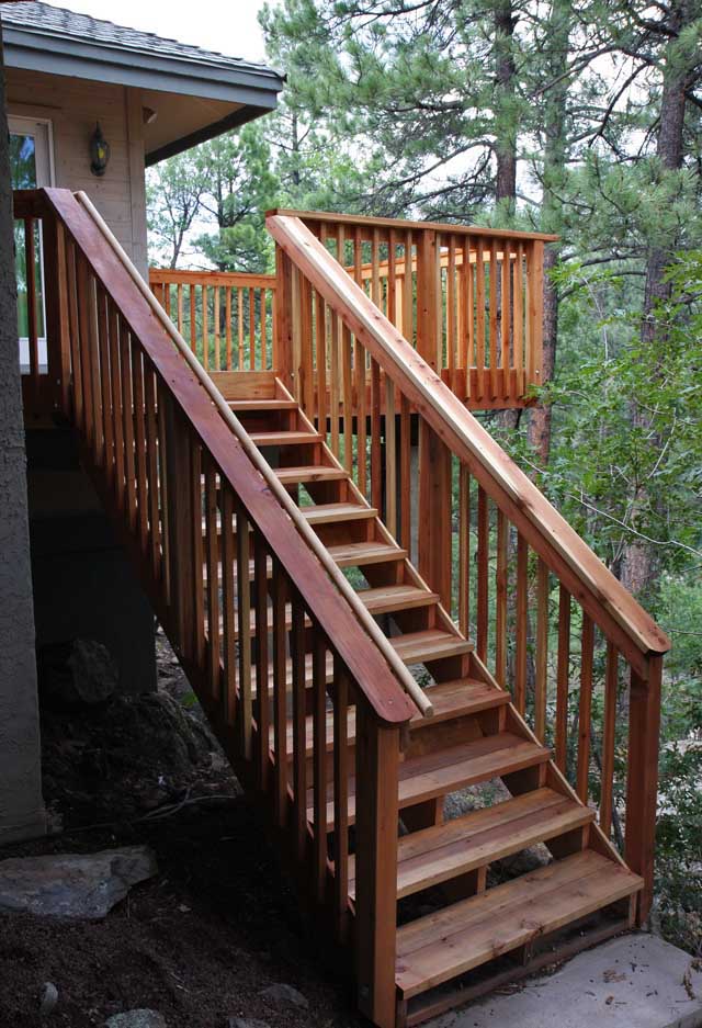 Redwood Staircase