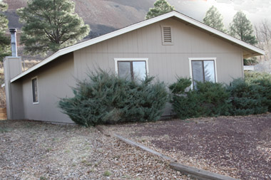 Exterior house painted in Flagstaff by Highwood Construction (after picture)