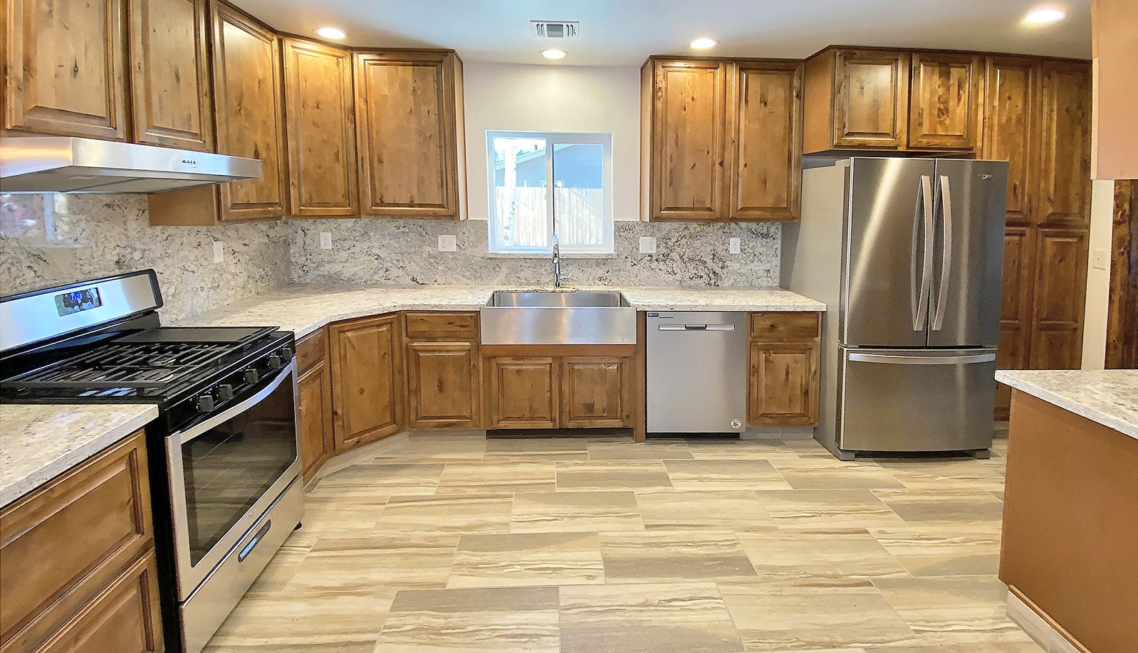 Remodeled kitchen in the Fort Valley neighborhood of Flagstaff Arizona